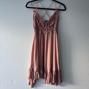 NWT Intimately Free People FP One Lace Mini Dress Size S